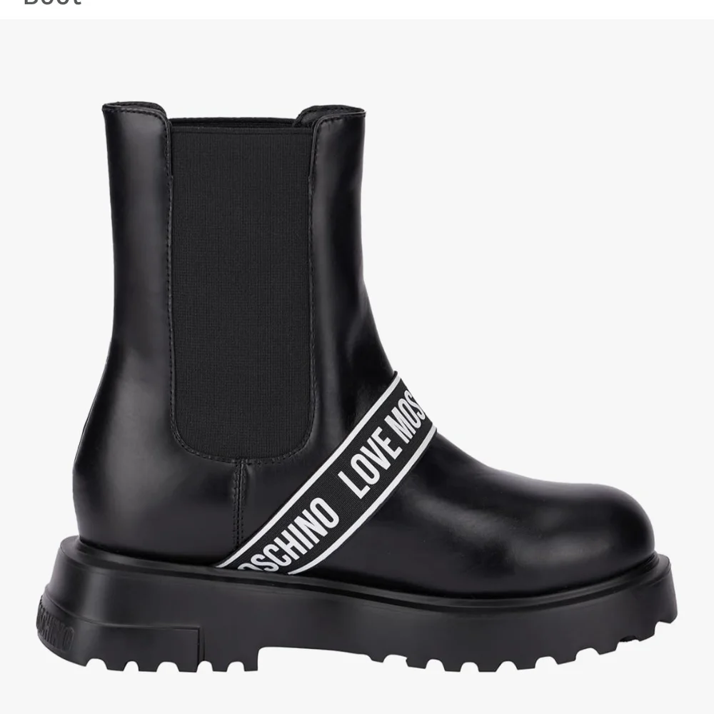 Love Moschino Women's Black All Weather Boots US 9 EU 39 - Picture 1 of 4
